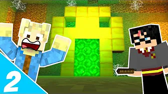 Dansk Minecraft - Harry Potter #2: PORTAL VIRKER!!