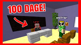 🤬100 DAGE I MINECRAFT SKOLE!!🤬 - Dansk Minecraft