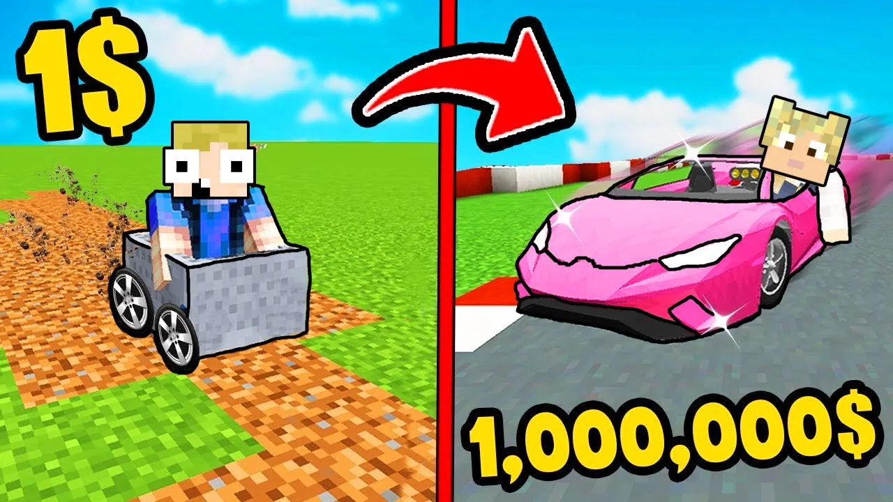 $1 BIL vs $10,000 BIL I MINECRAFT!! - Dansk