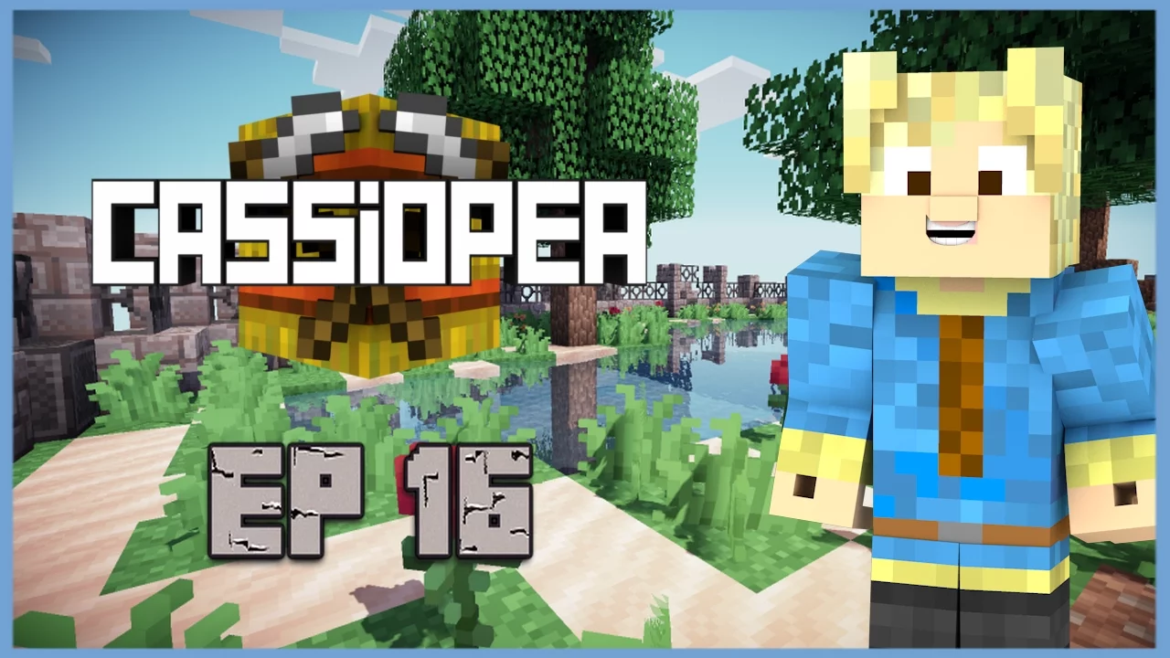 Dansk minecraft - Cassiopea #16: EMIL HAR FÅET JOB!