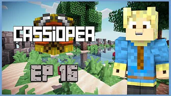 Dansk minecraft - Cassiopea #16: EMIL HAR FÅET JOB!