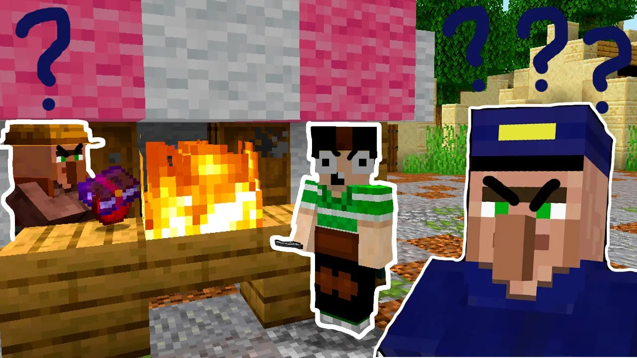 EMIL SOM FORBRYDER?! - Dansk Minecraft