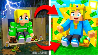 Konge VS Fattig I Minecraft!!