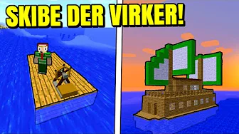 Vores Eget Skib I Minecraft Der Kan SEJLE!!