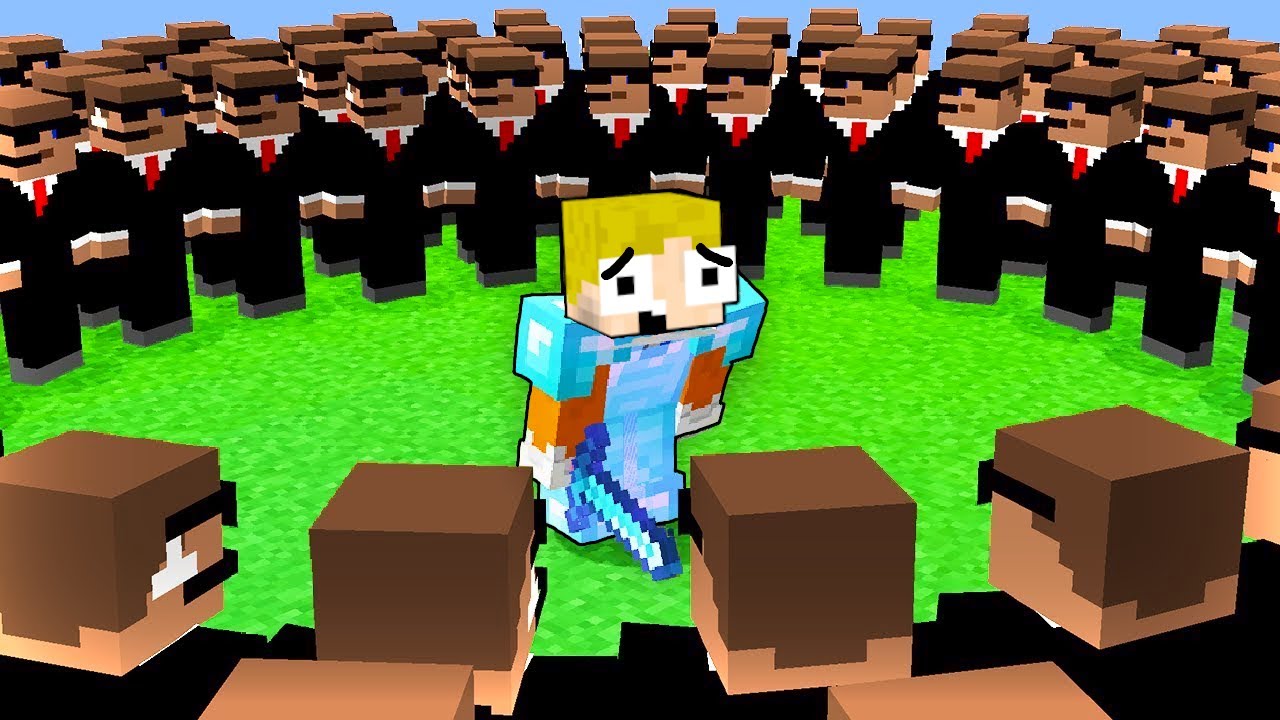 Jeg Har 100 BODYGUARDS I Minecraft!!