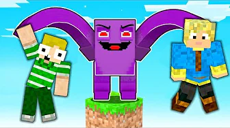 Vi Bliver Jagtet Af GRIMACE I Minecraft!!