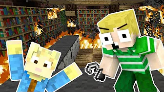 Dansk Minecraft - Pengebyen #64: KONTORET BRÆNDER!!