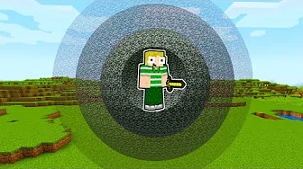 Jeg Flygter Fra USYNLIG BASE I Minecraft!!