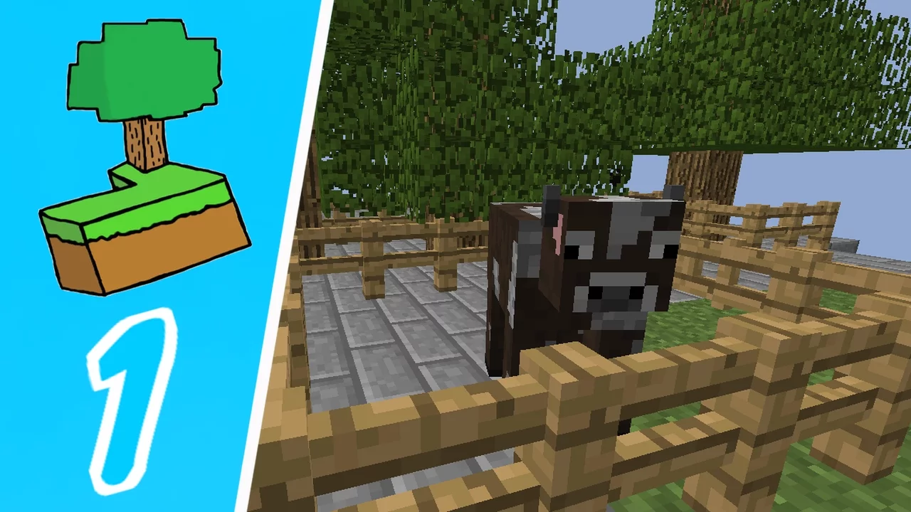 Dansk Minecraft - Skyblock #1: FØRSTE AFSNIT!