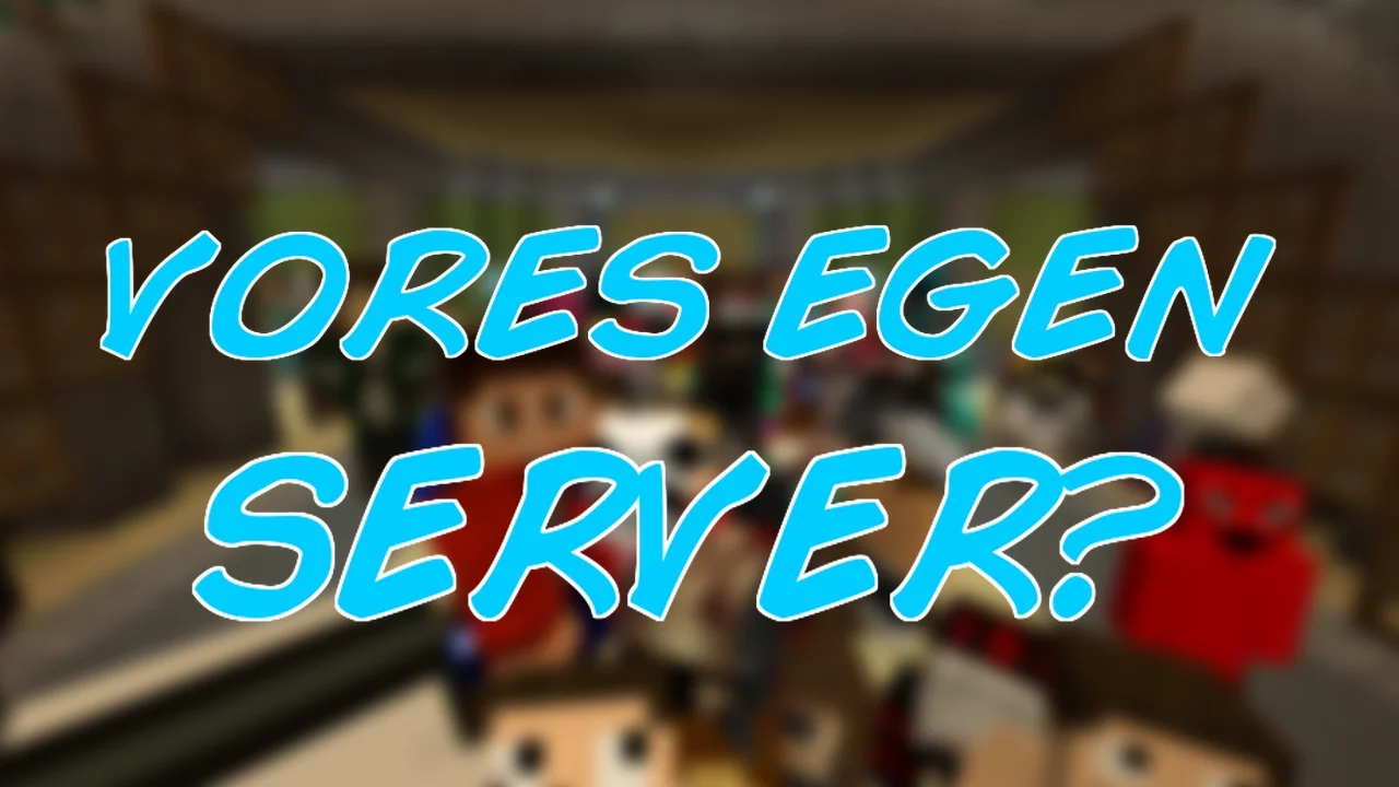 MECRAFT.DK - VORES EGEN SERVER!!