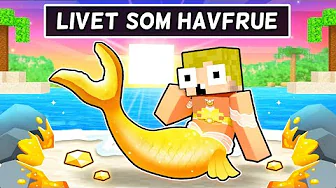 Livet Som HAVFRUE I Minecraft!