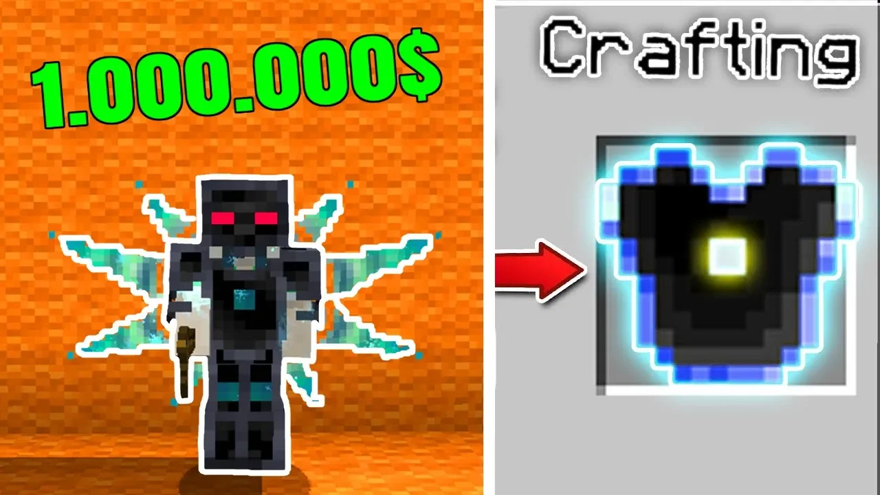 $1 ARMOR vs $10,000 ARMOR - Dansk Minecraft