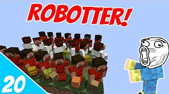 Dansk Minecraft - LuckyBlock Verden #20: AUTOMATISKE BYGGERE!!