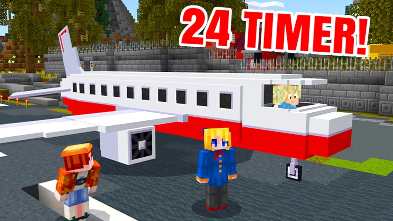 PILOT I 24 TIMER! - Dansk Minecraft