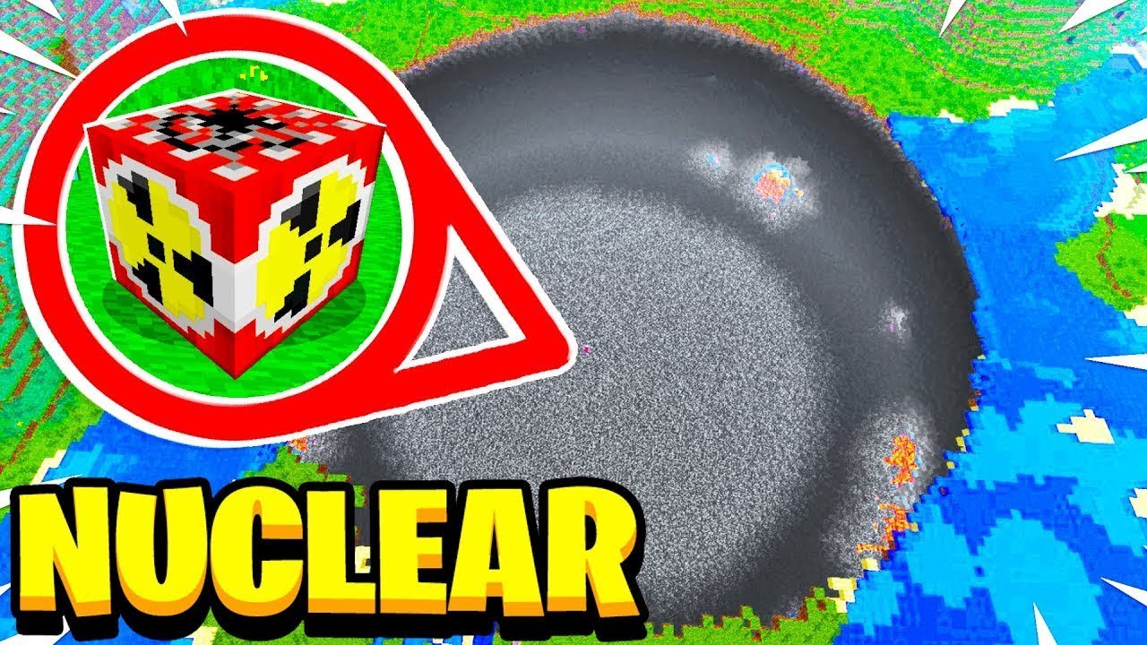 Jeg Sprænger VERDENS STØRSTE TNT I Minecraft!!