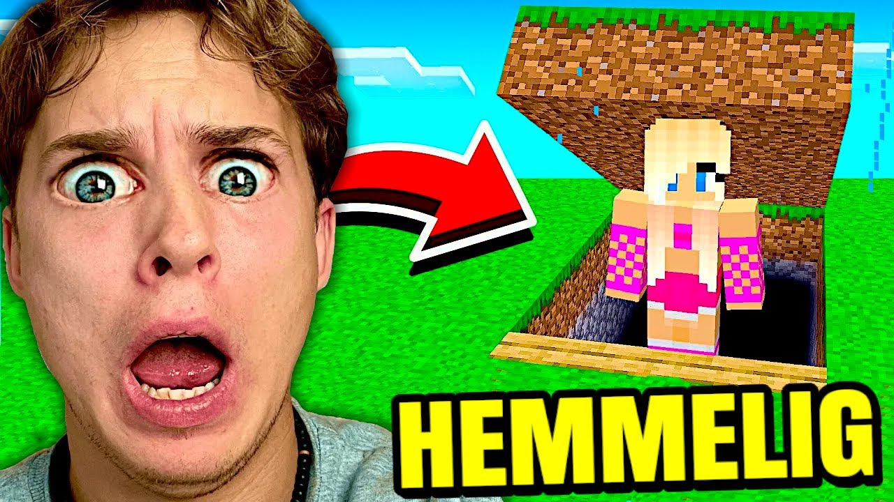 Jeg Finder Min Kærestes Hemmelige Base I Minecraft!!