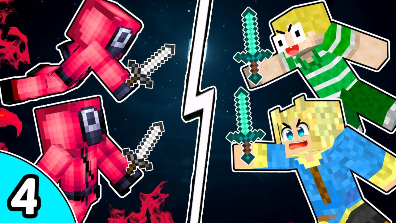 Squid Game #4: VI ANGRIBER!! (Dansk Minecraft)