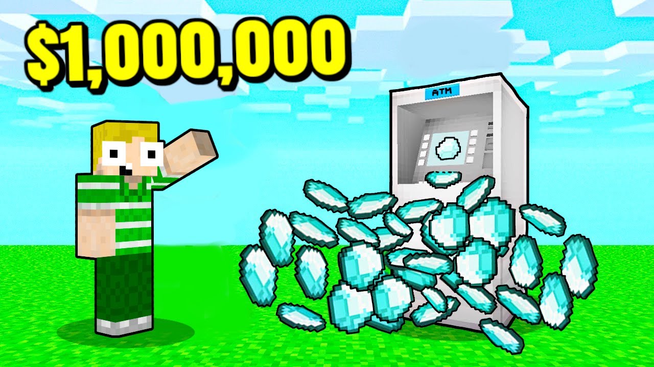 Hvordan Jeg Bliver Millionær I Minecraft!!