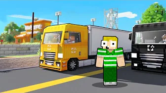 Jeg Kører LASTBILER I Minecraft!