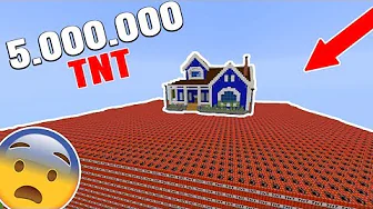 OVERLEVER VI 5,000,000 TNT?! - Dansk Minecraft