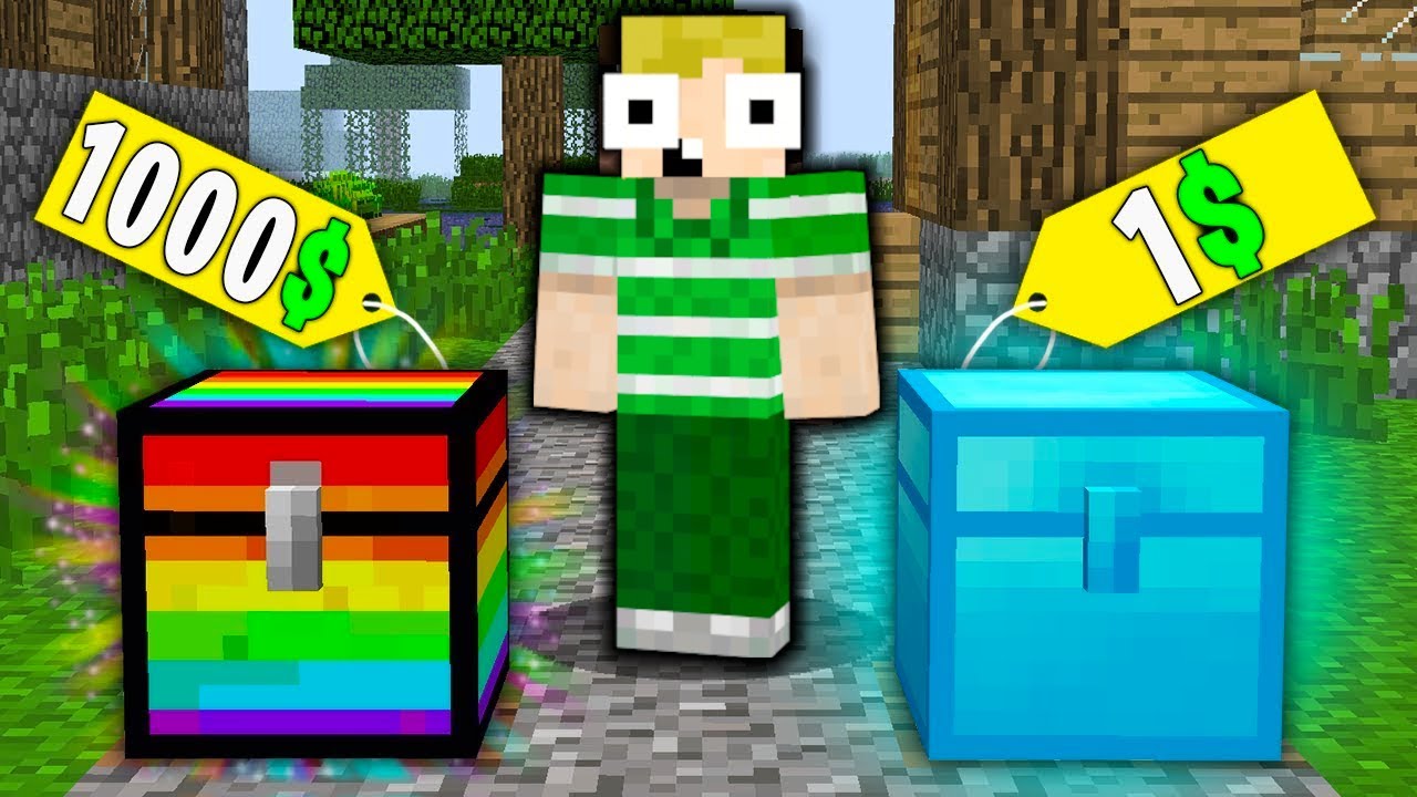 Hvilken Kiste Vælger Han I Minecraft?!