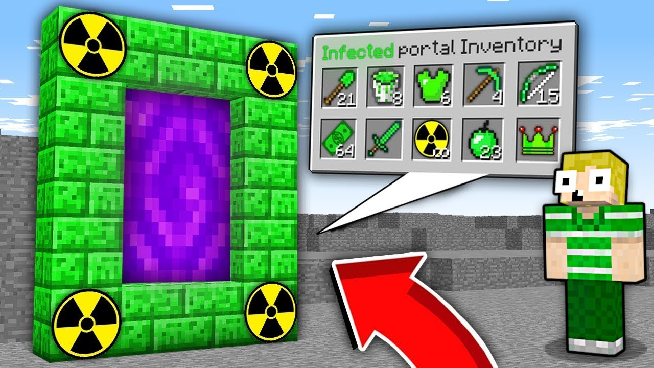 Finder Virus Portalen I Minecraft!!