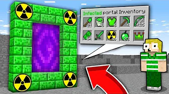 Finder Virus Portalen I Minecraft!!