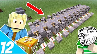 Dansk Minecraft - LuckyBlock Verden #12: VILD LUCKY MASKINE!!