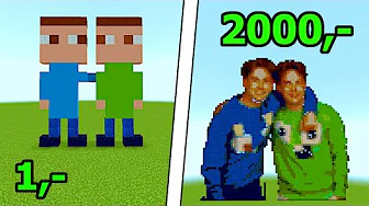 Betaler Fremmede For At Bygge EMIL i Minecraft!!