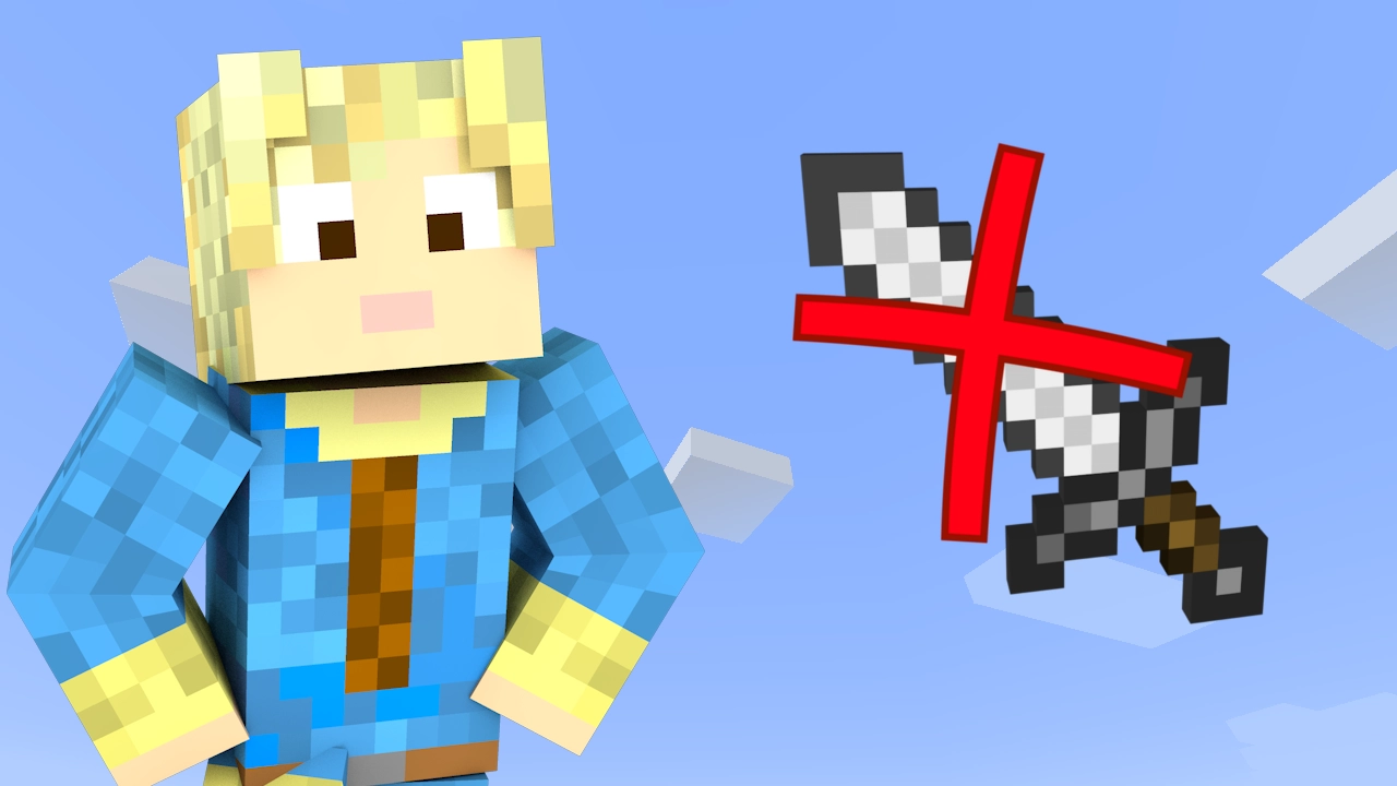 Dansk Minecraft - INTET VÅBEN CHALLENGE!!