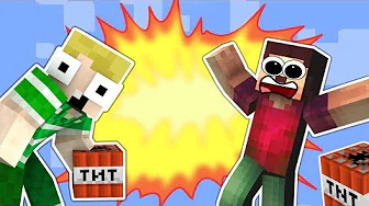 Dansk Minecraft - SPRÆNGER HELE MAPPET?!