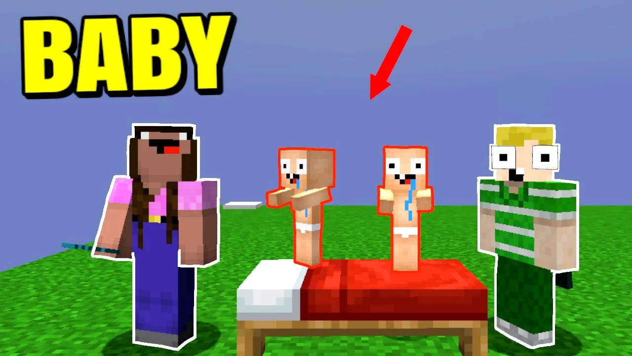 Jeg Får BØRN Med Dorte I Minecraft!!