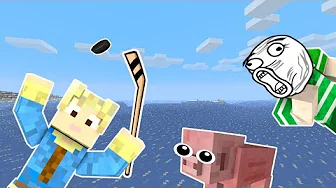 Dansk Minecraft - Triers Verden #17: HOCKEY MED DYR!!
