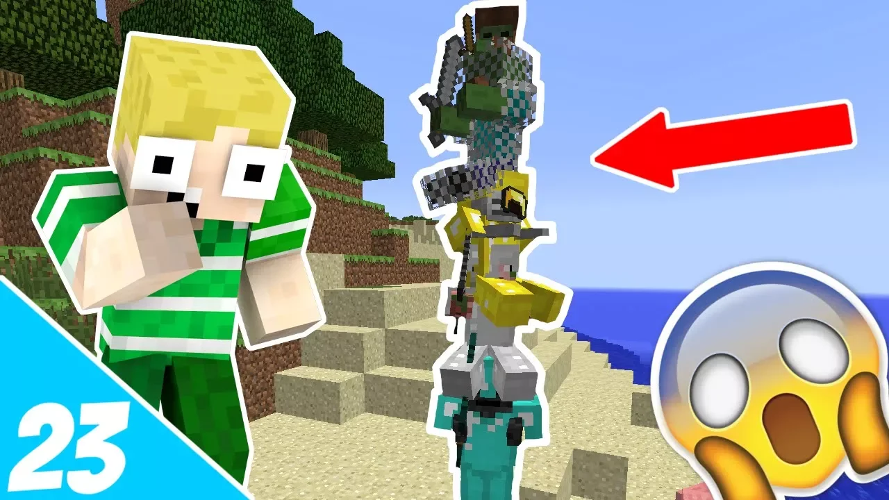 Dansk Minecraft - LuckyBlock Verden #23: MEGA BOSS!!