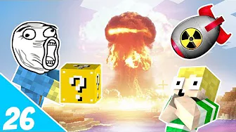 Dansk Minecraft - LuckyBlock Verden #26: ATOM BOMBE!!