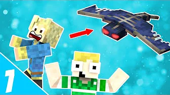 Dansk Minecraft - Triernes Eventyr #1: FLYVENDE DINOSAUR!!