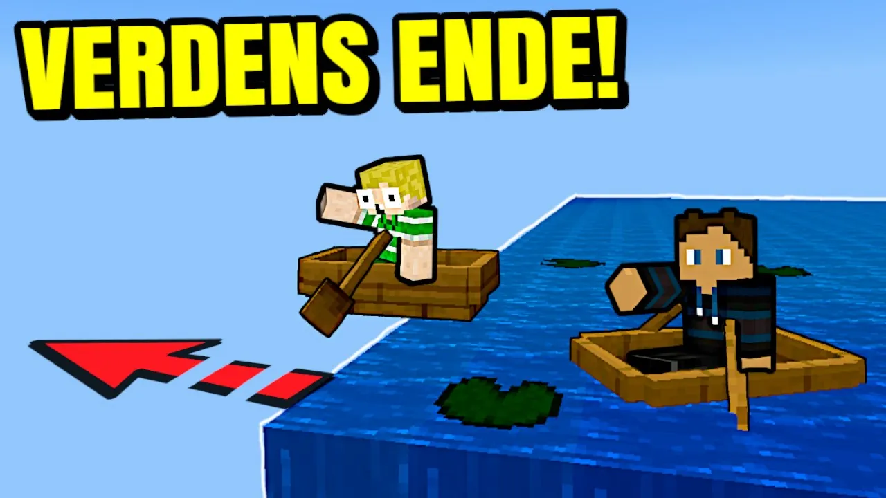 Dansk Titanic #01 // Vi Finder VERDENS ENDE I Minecraft!!