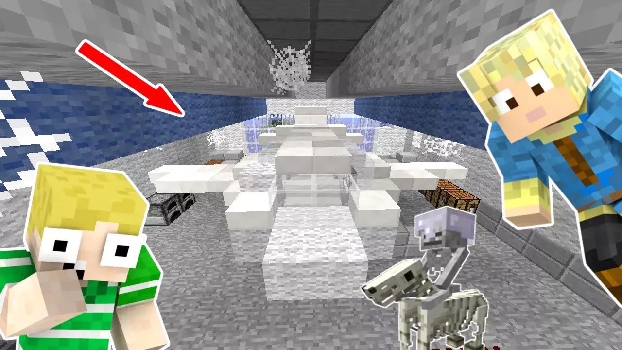 Dansk Minecraft - Fortabt #3: VORES EGET FLY!!