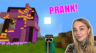 PRANK PÅ JULIE!! - Dansk Minecraft
