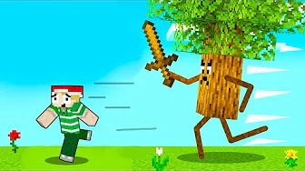 Finder LEVENDE TRÆER I Minecraft!!