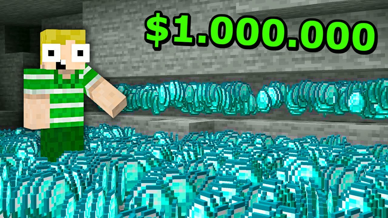 VI BLIVER MEGA RIGE!! - Minecraft Prank Wars #4