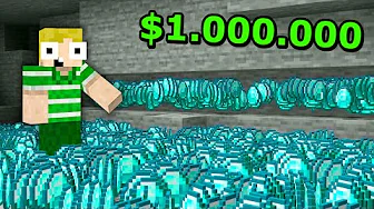 VI BLIVER MEGA RIGE!! - Minecraft Prank Wars #4