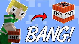 Dansk Minecraft - TNT TRAP CHALLENGE!!