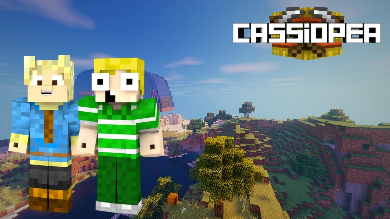 Dansk minecraft - Cassiopea: Trier-shop åbner! #11