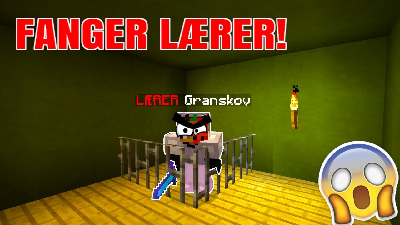 Skole Prison #3: FANGER EN LÆRER!! - Dansk Minecraft