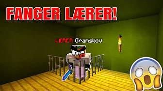 Skole Prison #3: FANGER EN LÆRER!! - Dansk Minecraft