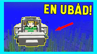 Bygger En UBÅD I Minecraft! (VIRKER)