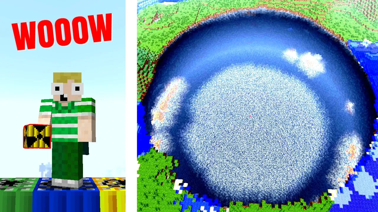 VERDENS STØRSTE TNT!! - Dansk Minecraft