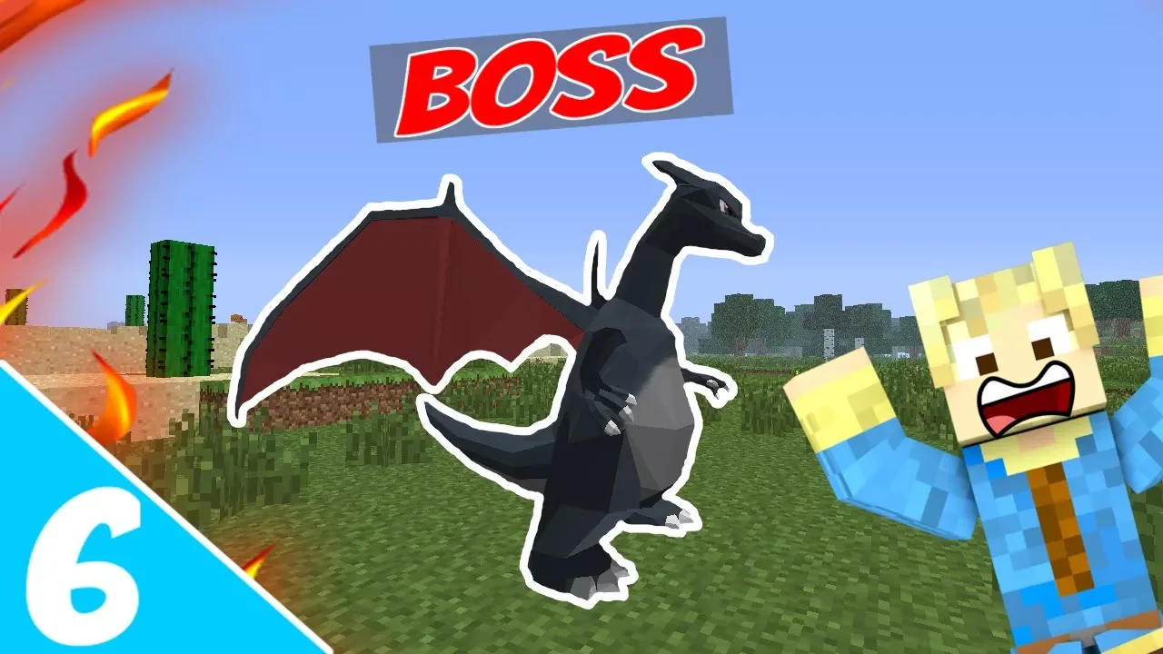 Dansk Minecraft - Pixelmon #6: VINDER MOD BOSS!!