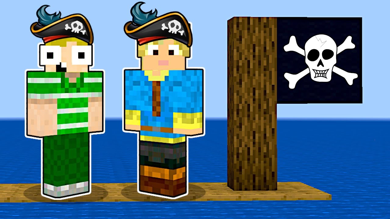 Vi Lever Som PIRATER I Minecraft!!